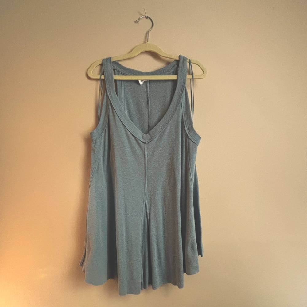 WISHLIST Tank Slate Blue EEUC M Medium